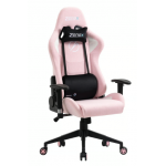 Zenox 水星Mk-2 布面電競椅 (粉色) (Z-5223-FPK)